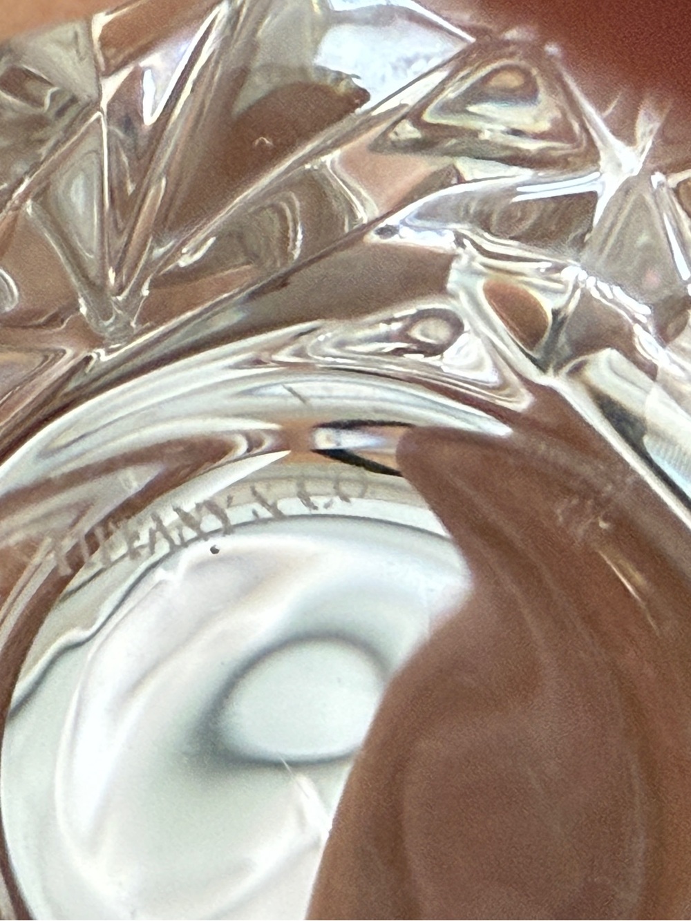 Tiffany & Co. Clear Cut Glass Votive Candle Holder - Picture 3 of 3